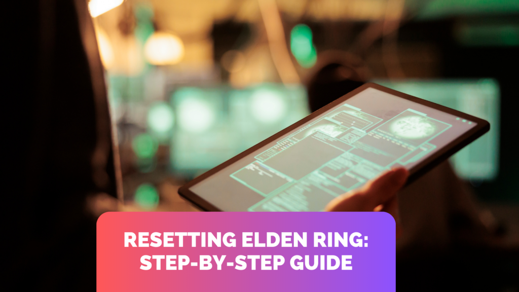 Reset Elden Ring in Files